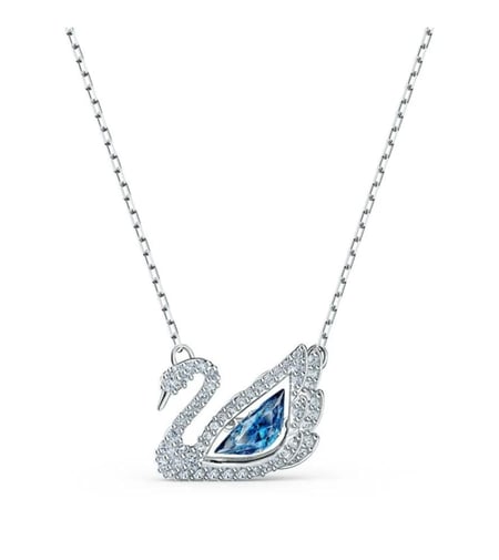 قلاده سوارفسكي البجعه مع ملحقات