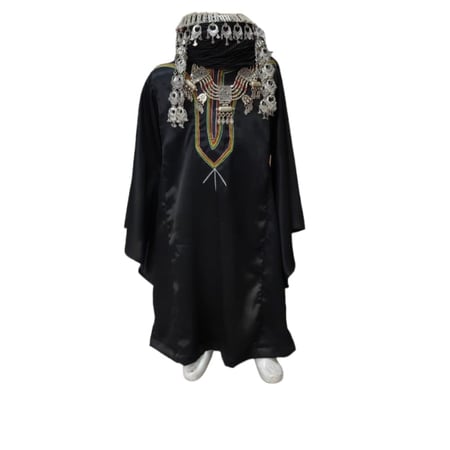 ثوب مكمم بنات مقاس 32 -40