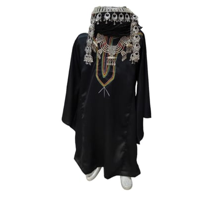 ثوب مكمم بنات مقاس 32 -40