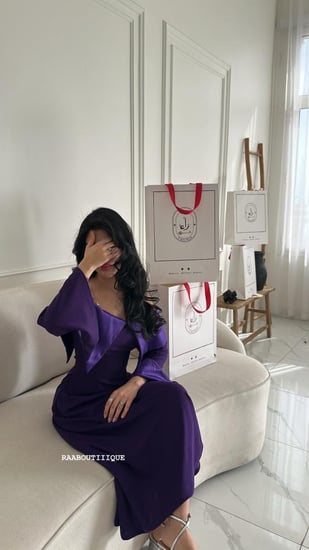 فستان تنفيذ R BOUTIQUE
