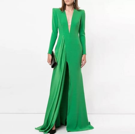 فستان سهرة طويل