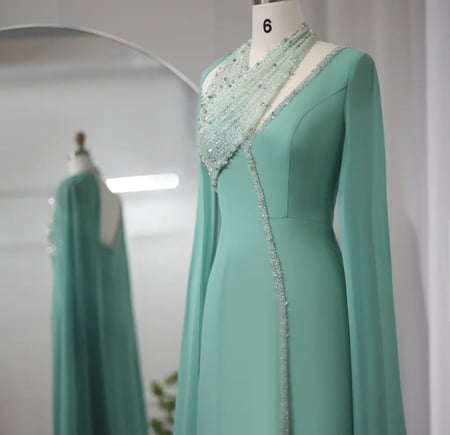 فستان سهرة طويل