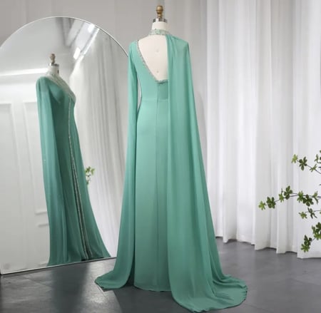 فستان سهرة طويل