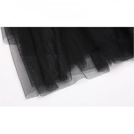 فستان تل طويل