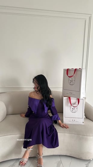 فستان تنفيذ R BOUTIQUE