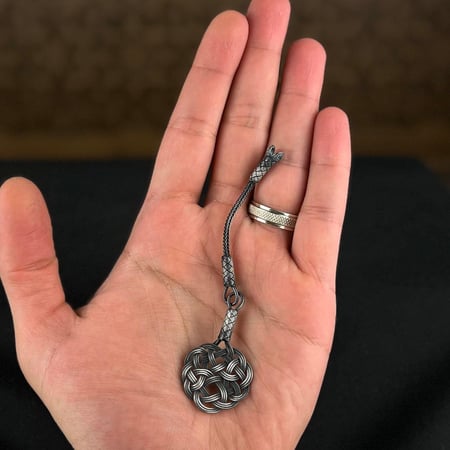 طربزونة فضة قطعة واحدة