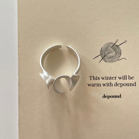 خاتم ساتن من الفضة الاسترليني عيار 925 بملمس حريري ناعم