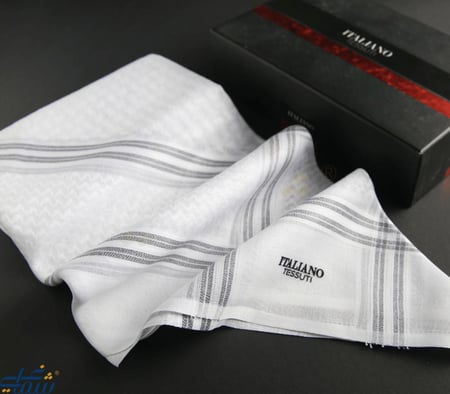 شماغ تيسوتي ابيض ST1W1