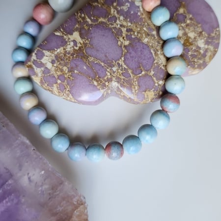 إسوارة الأناقة و الجمال من حجر أقيت ألآشان Alashan Agate لون طبيعي)غير مصبوغ)