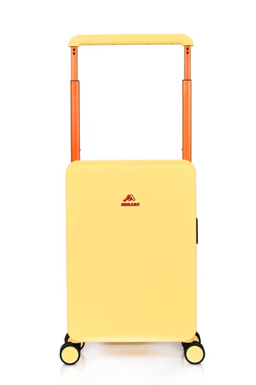 مورانو سبشل شنط سفر كبينة بتصميم عصري مع قفل مدمج من(TSA) 20 انش اصفر