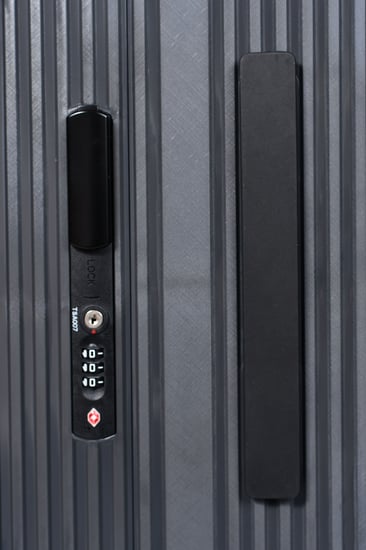 مورانو سبشل شنط سفر كبينة بتصميم عصري مع قفل مدمج من(TSA) 20 انش رمادي