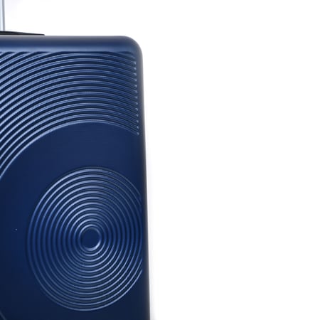 طقم شنط سفر 3 قطع من مورانو بتصميم دائري مموج ازرق