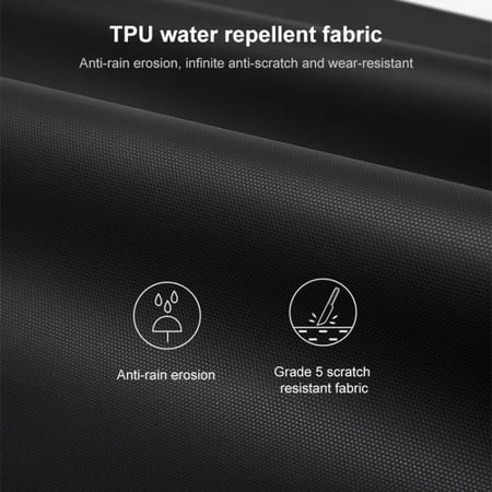 شنطة ظهر و لاب توب مقاومة للماء من بانج مع قفل للحماية أسود