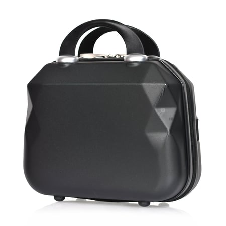 مورانو طقم شنط سفر فايبر 4 قطع أسود