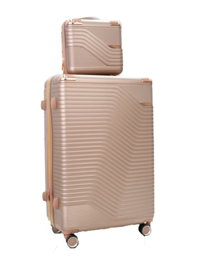 شنط سفر مورانو الفاخر اربعة قطع مع قطعتين روز جولد