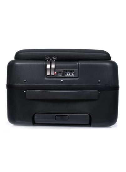 شنط سفر مورانو كليك لوك مع قسم اجهزة لكبينة الطائرة 20 انش أسود