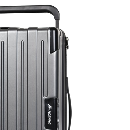 مورانو شنط سفر فايبر 20 أنش كبينة الطائرة  رمادي