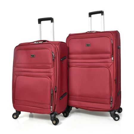 مورانو طقم شنط سفر قماش ثلاثة قطع عودي