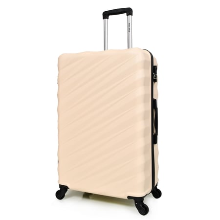 مورانو طقم شنط سفر فايبر ثلاثة قطع بيج