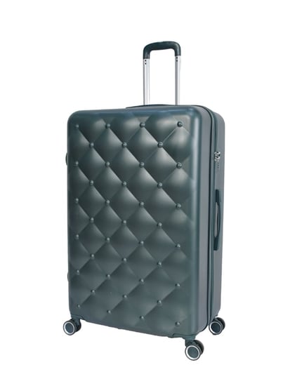 مورانو طقم شنط سفر فايبر بسحاب توسعة 6 قطع أخضر