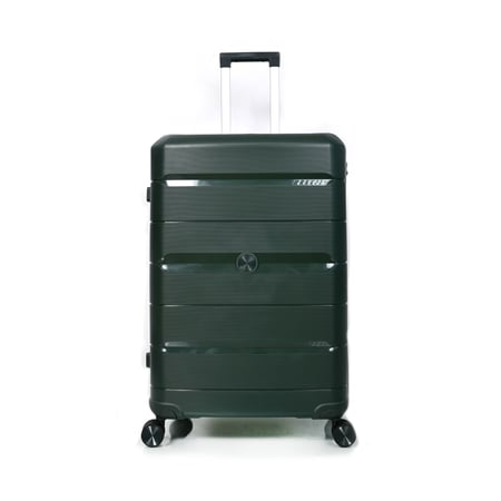 مورانو شنط سغر غير قابلة للكسر من بولي بروبلين pp عالية الجودة 4 قطع اخضر