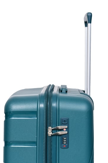 طقم شنط سفر مورانو 3 قطع PP  بولي بروبلين غير قابلة للكسر أخضر غامق