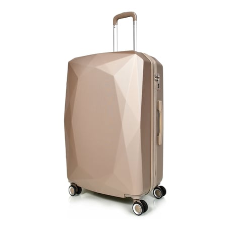 مورانو طقم شنط سفر فايبر اربع قطع ذهبي