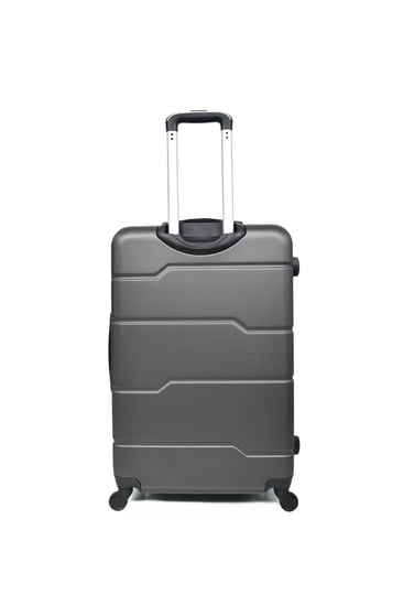 طقم  شنط سفر فايبر مورانو ثلاث قطع لون رمادي غانق