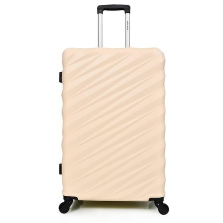 مورانو طقم شنط سفر فايبر ثلاثة قطع بيج