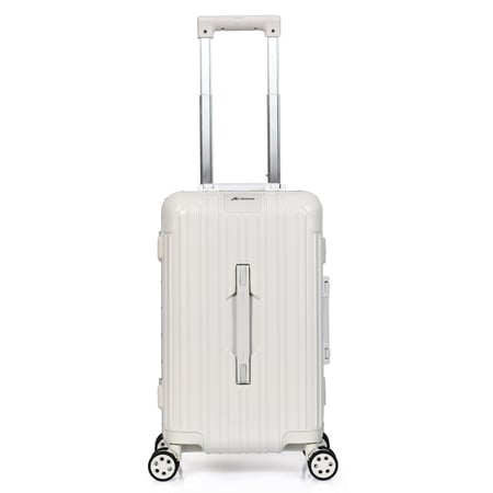 مورانو شنط سفر الومنيوم من مورانو مقاس 20 أنش بيجي