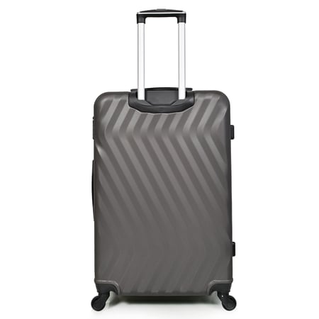 مورانو طقم شنط سفر فايبر ثلاثة قطع رصاصي