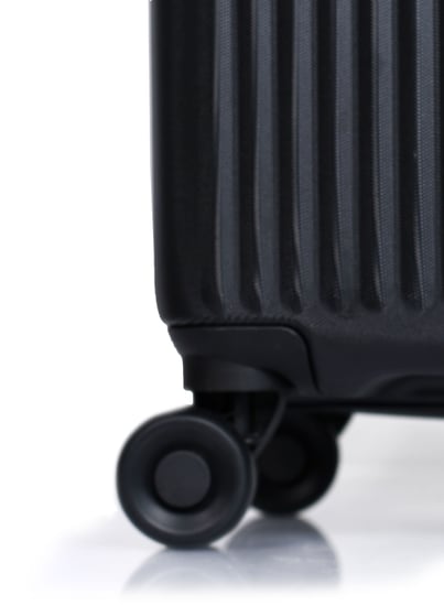 شنط سفر مورانو سحاب مع قسم اجهزة لكبينة الطائرة 20 انش أسود