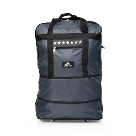 مورانو حقيبة سفر برميل قابله للطي رمادي