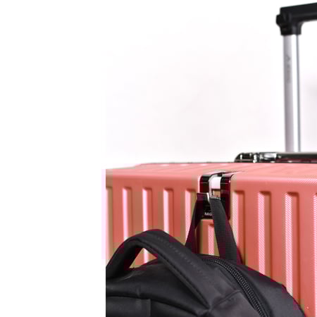 مورانو طقم شنط سفر الومنيوم ثلاثة قطع تصميم أنيق ومتين روز