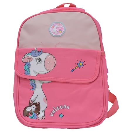 شنطة ظهر مدرسية من القماش حصان وحيد القرن لي البنات