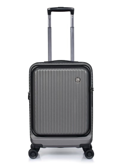 شنط سفر مورانو سحاب مع قسم اجهزة لكبينة الطائرة 20 انش رمادي