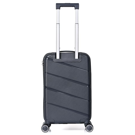 شنطة سفر مورانو من البولي بروبلين مخصصة لكبينة الطائرة 20 انش رمادي