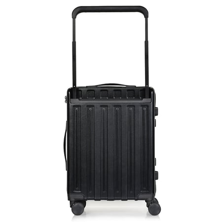 مورانو شنط سفر فايبر 20 أنش كبينة الطائرة أسود