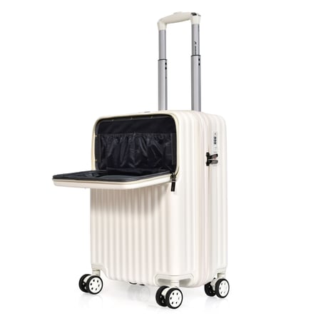 مورانو طقم شنط سفر فايبر 2 قطع بيج