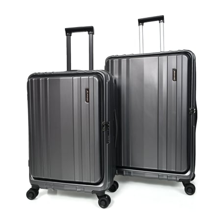 مورانو سبشل طقم شنط سفر فايبر ثلاثة قطع رمادي