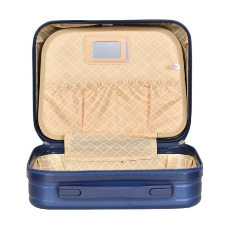 مورانو طقم شنط سفر فايبر اربع قطع كحلي