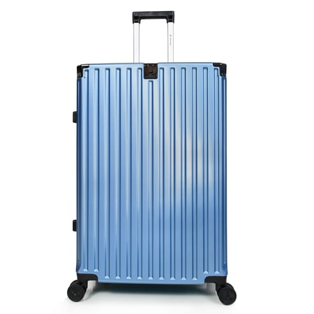 مورانو طقم شنط سفر المنيوم ثلاثة قطع تصميم أنيق ومتين كحلي