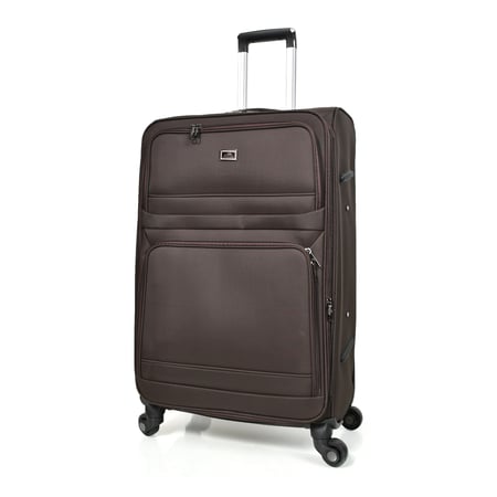 مورانو طقم شنط سفر قماش ثلاثة قطع كوفي