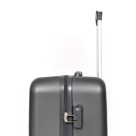 مورانو طقم شنط سفر  فايبر 4 قطع رصاصي