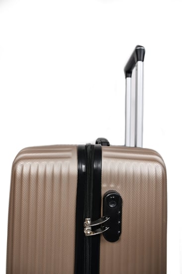 طقم شنط سفر من ويفز 3 قطع فايبر عصري قولد