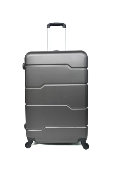 طقم  شنط سفر فايبر مورانو ثلاث قطع لون رمادي غانق