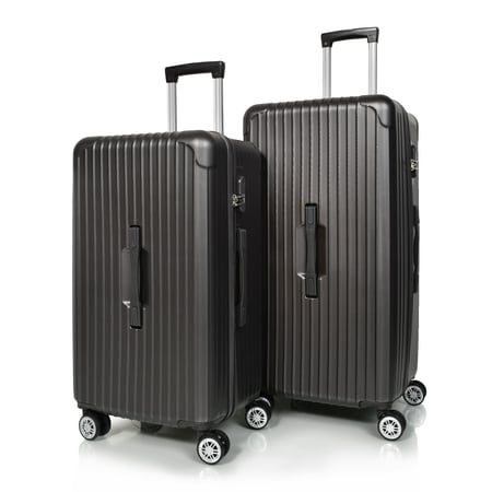 مورانو طقم شنط سفر فايبر ثلاثة قطع رمادي