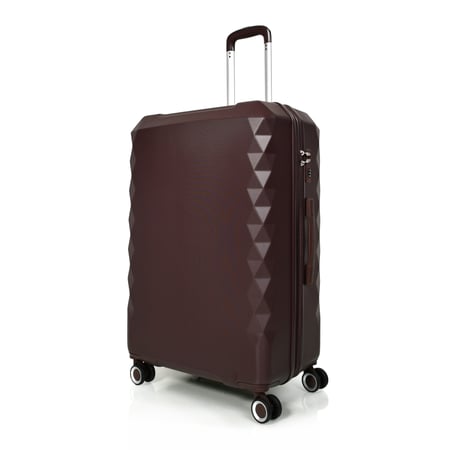 مورانو طقم شنط سفر فايبر 4 قطع كوفي