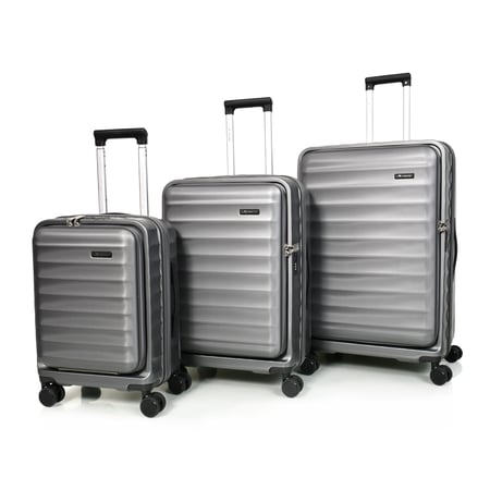 مورانو سبشيل طقم شنط سفر 3 قطع المتطورة رصاصي