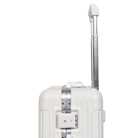 مورانو شنط سفر الومنيوم من مورانو مقاس 20 أنش بيجي